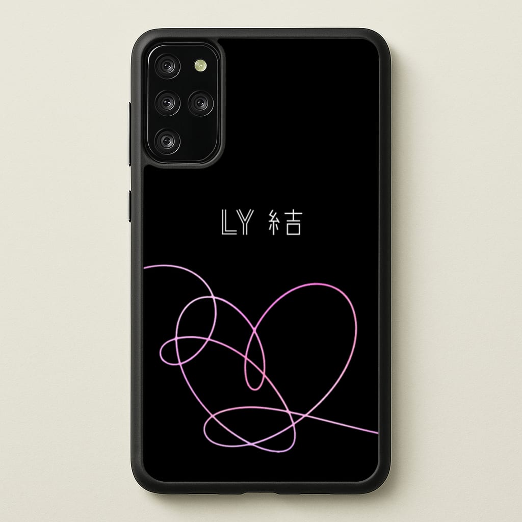 LY Heart - K Pop - BTS Phone Case for Galaxy S20 Plus