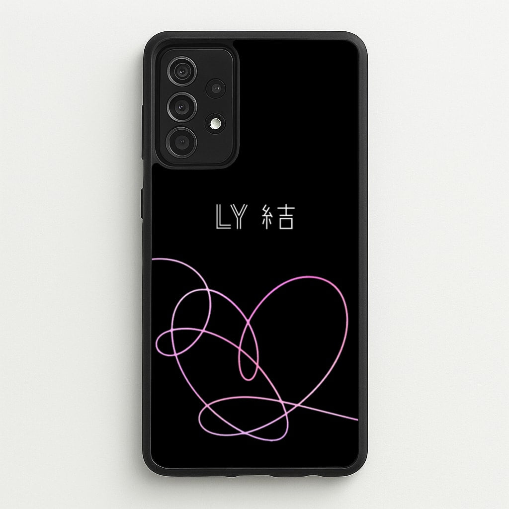 LY Heart - K Pop - BTS Phone Case for Galaxy A52 / A52s
