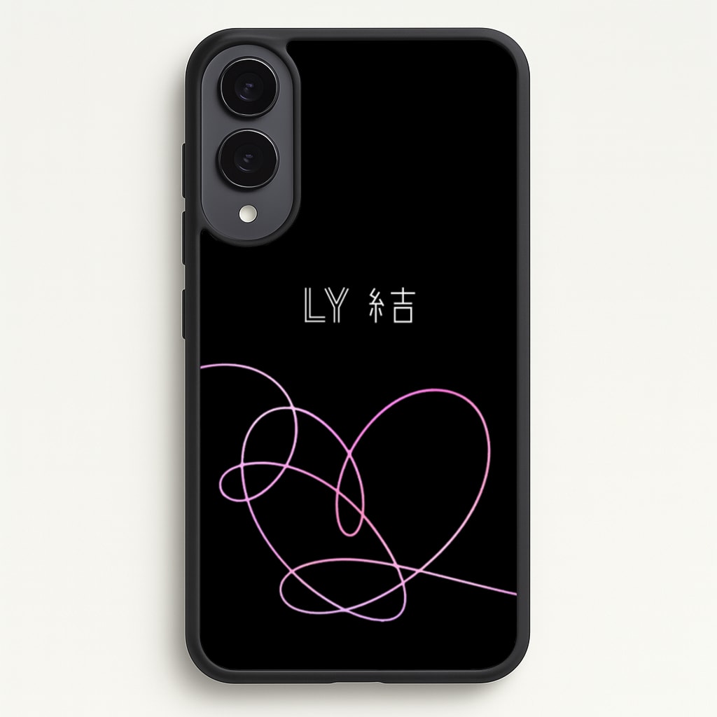 LY Heart - K Pop - BTS Phone Case for Galaxy S25 Edge