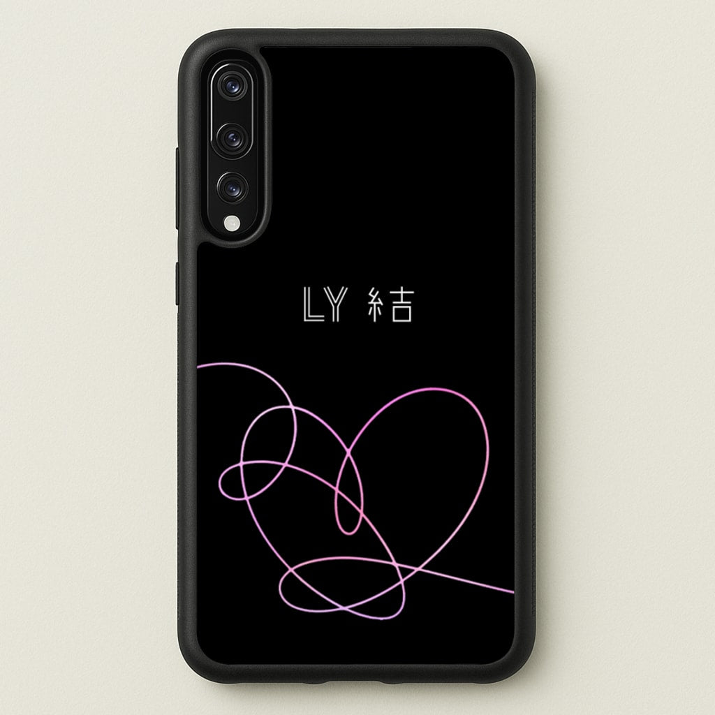 LY Heart - K Pop - BTS Phone Case for Huawei P20 Pro