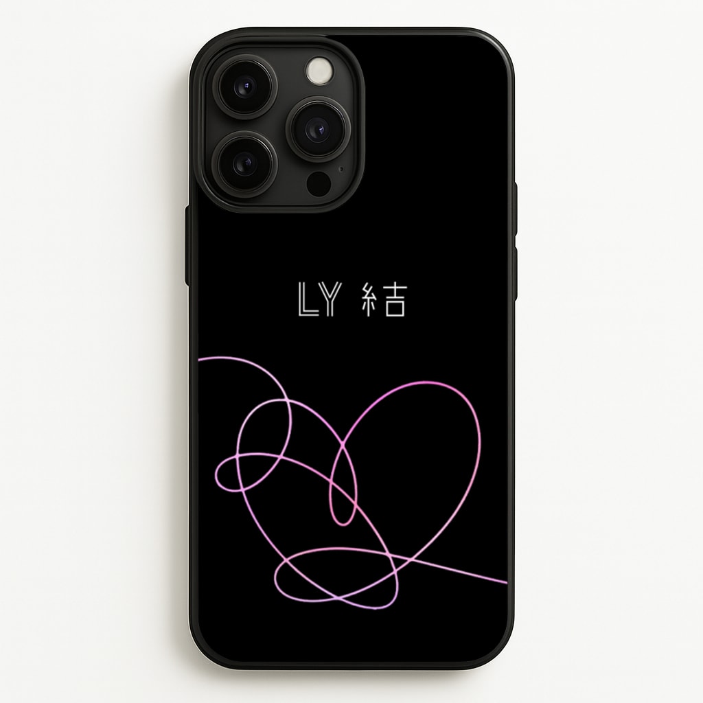 LY Heart - K Pop - BTS Phone Case for iPhone 13 Pro Max