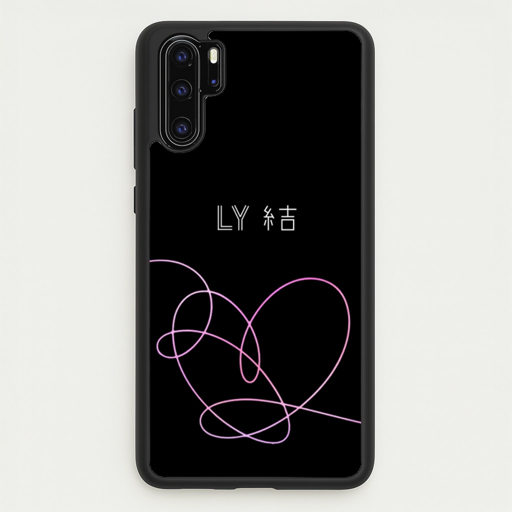 LY Heart - K Pop - BTS Phone Case for Huawei P30 Pro