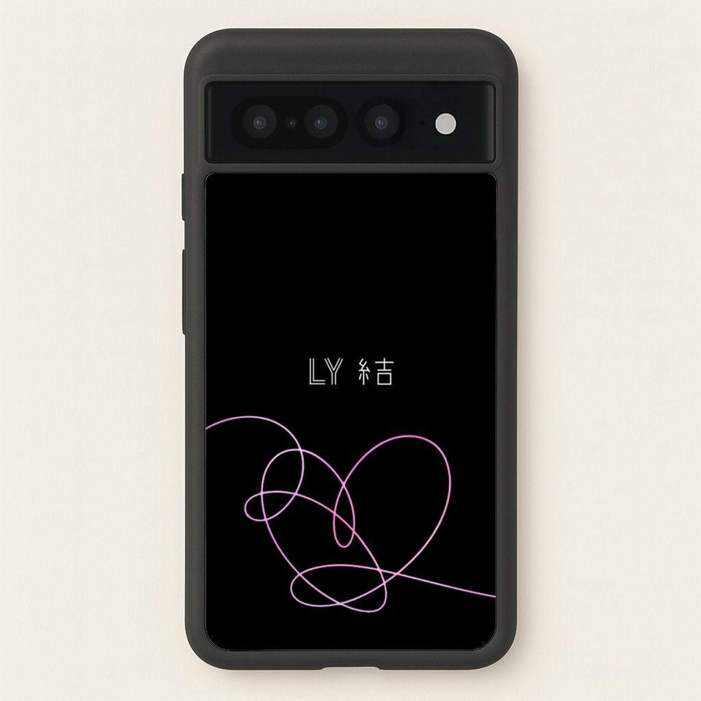 LY Heart - K Pop - BTS Phone Case for Google Pixel 7 Pro