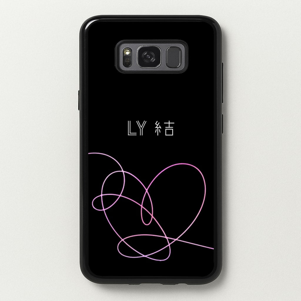 LY Heart - K Pop - BTS Phone Case for Galaxy S8 Plus