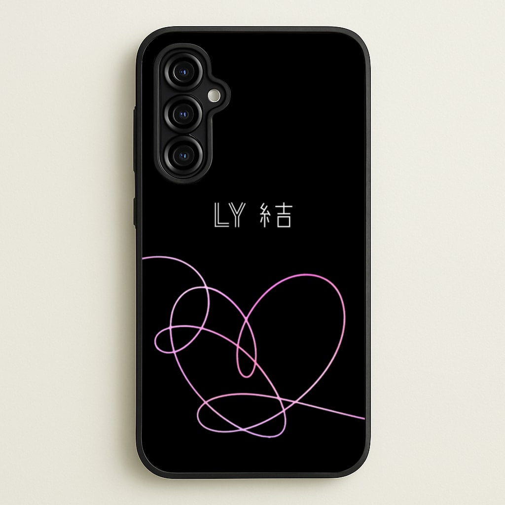 LY Heart - K Pop - BTS Phone Case for Galaxy A54