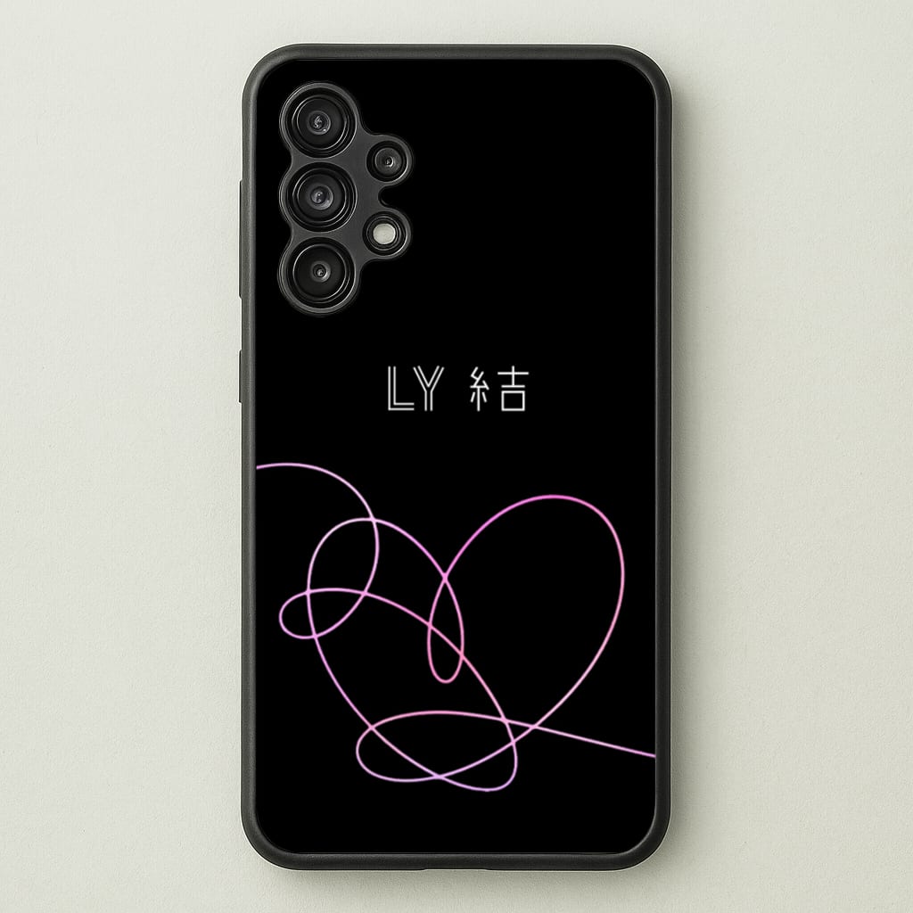 LY Heart - K Pop - BTS Phone Case for Galaxy A13
