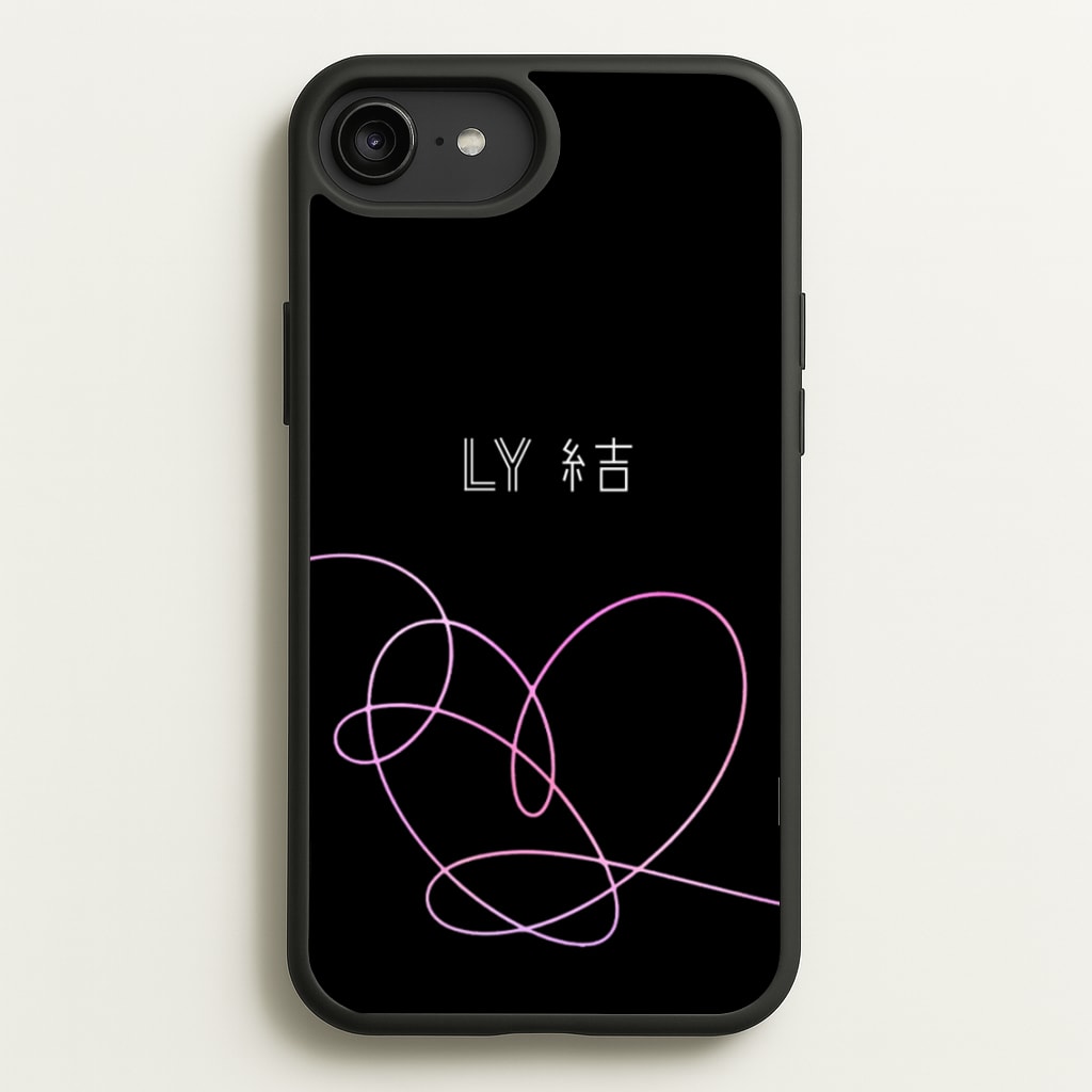 LY Heart - K Pop - BTS Phone Case for iPhone 6 Plus / 7 Plus / 8 Plus