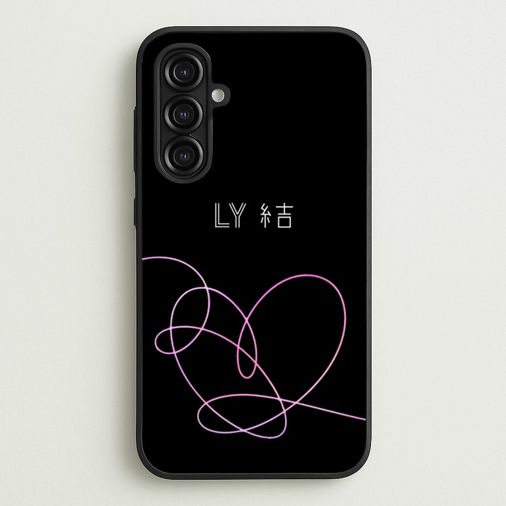LY Heart - K Pop - BTS Phone Case for Galaxy A16