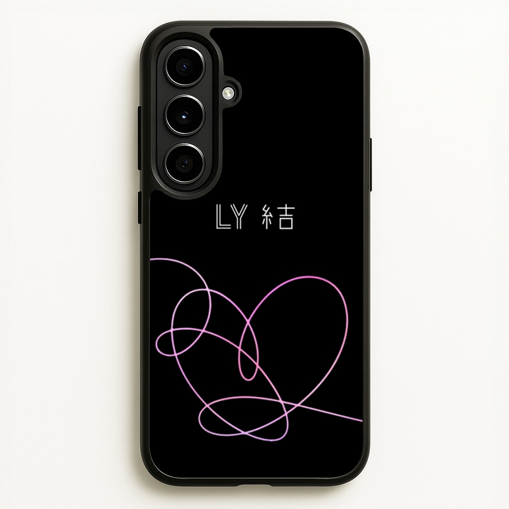 LY Heart - K Pop - BTS Phone Case for Galaxy A56
