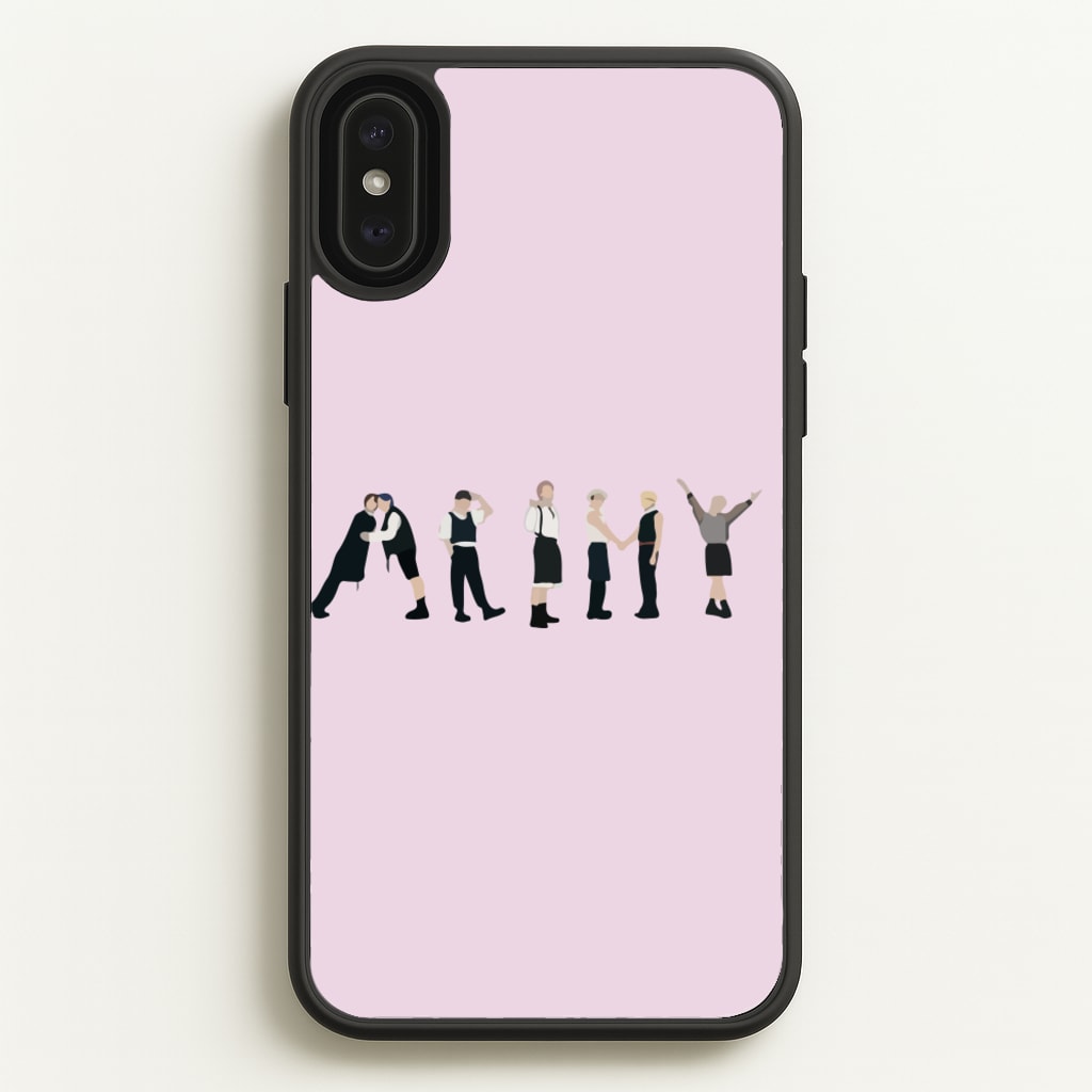 K-Pop Band Army Members - BTS Phone Case for iPhone XS Max