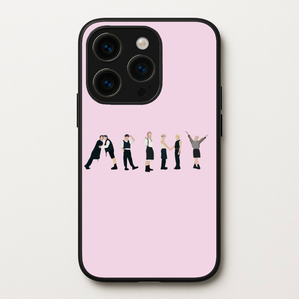 K-Pop Band Army Members - BTS Phone Case for iPhone 14 Pro