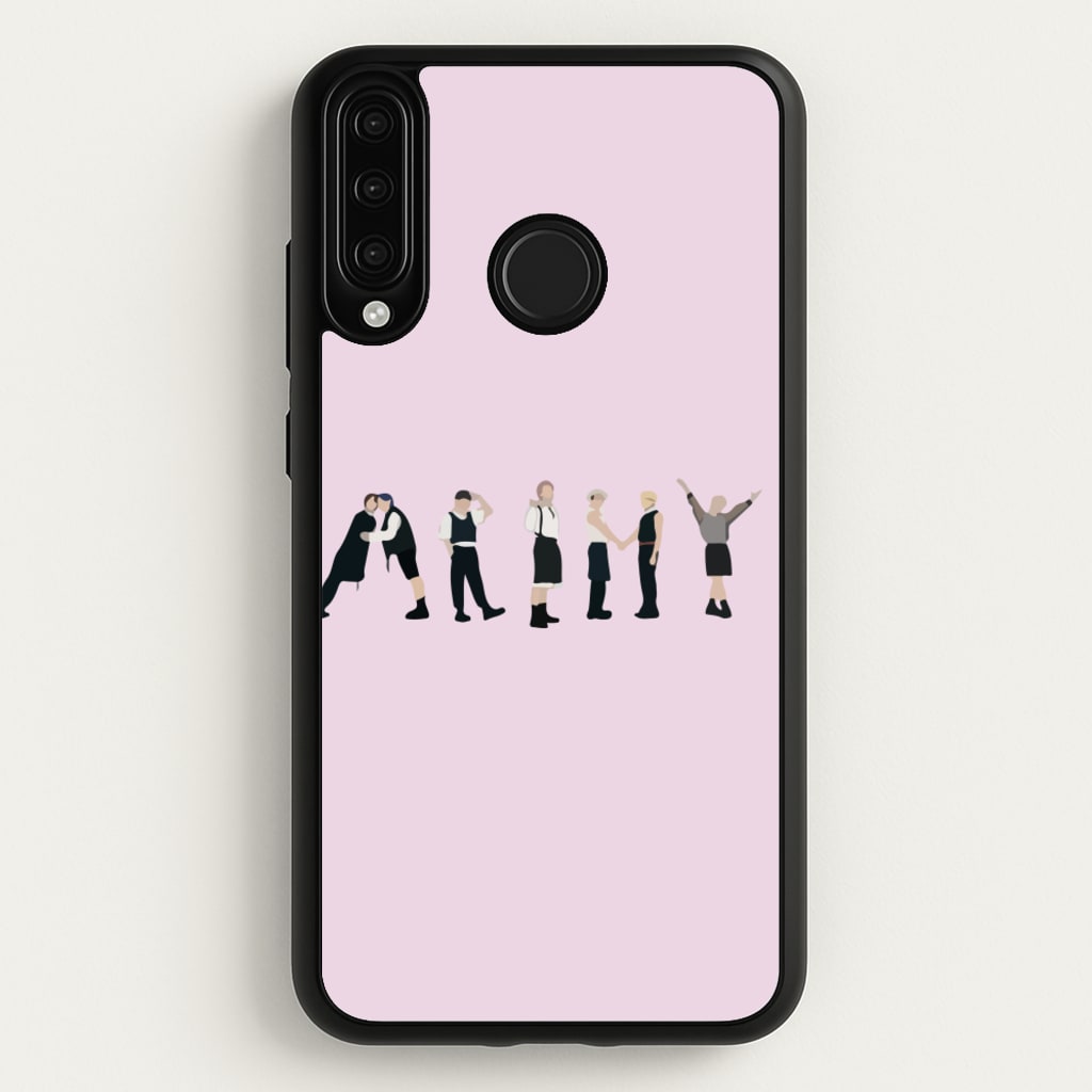K-Pop Band Army Members - BTS Phone Case for Huawei P30 Lite