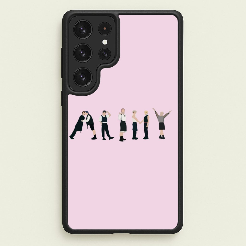 K-Pop Band Army Members - BTS Phone Case for Galaxy S23 Ultra