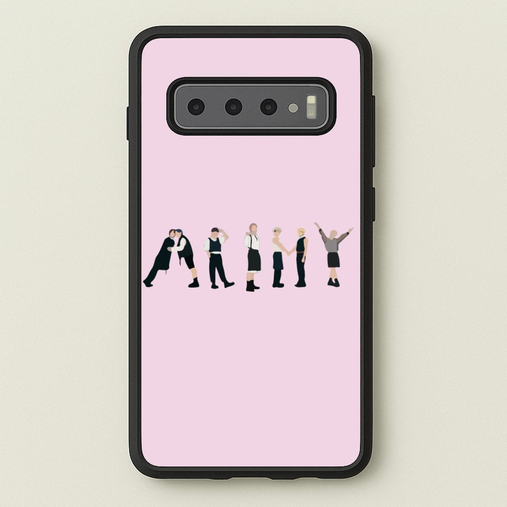 K-Pop Band Army Members - BTS Phone Case for Galaxy S10 Plus