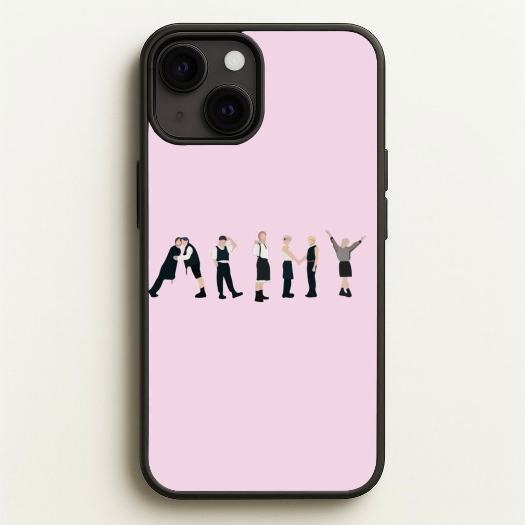 K-Pop Band Army Members - BTS Phone Case for iPhone 13 Mini