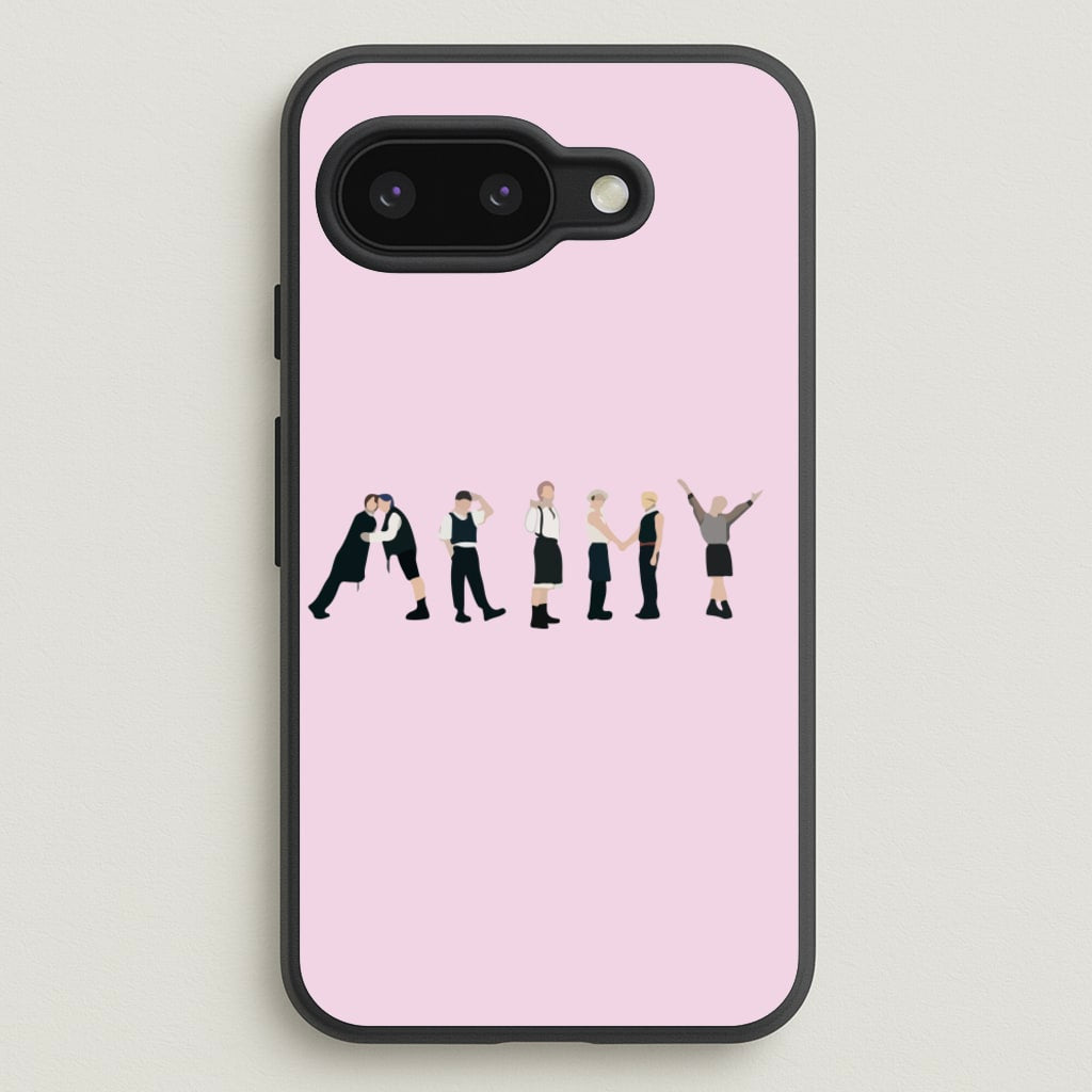 K-Pop Band Army Members - BTS Phone Case for Google Pixel 9a