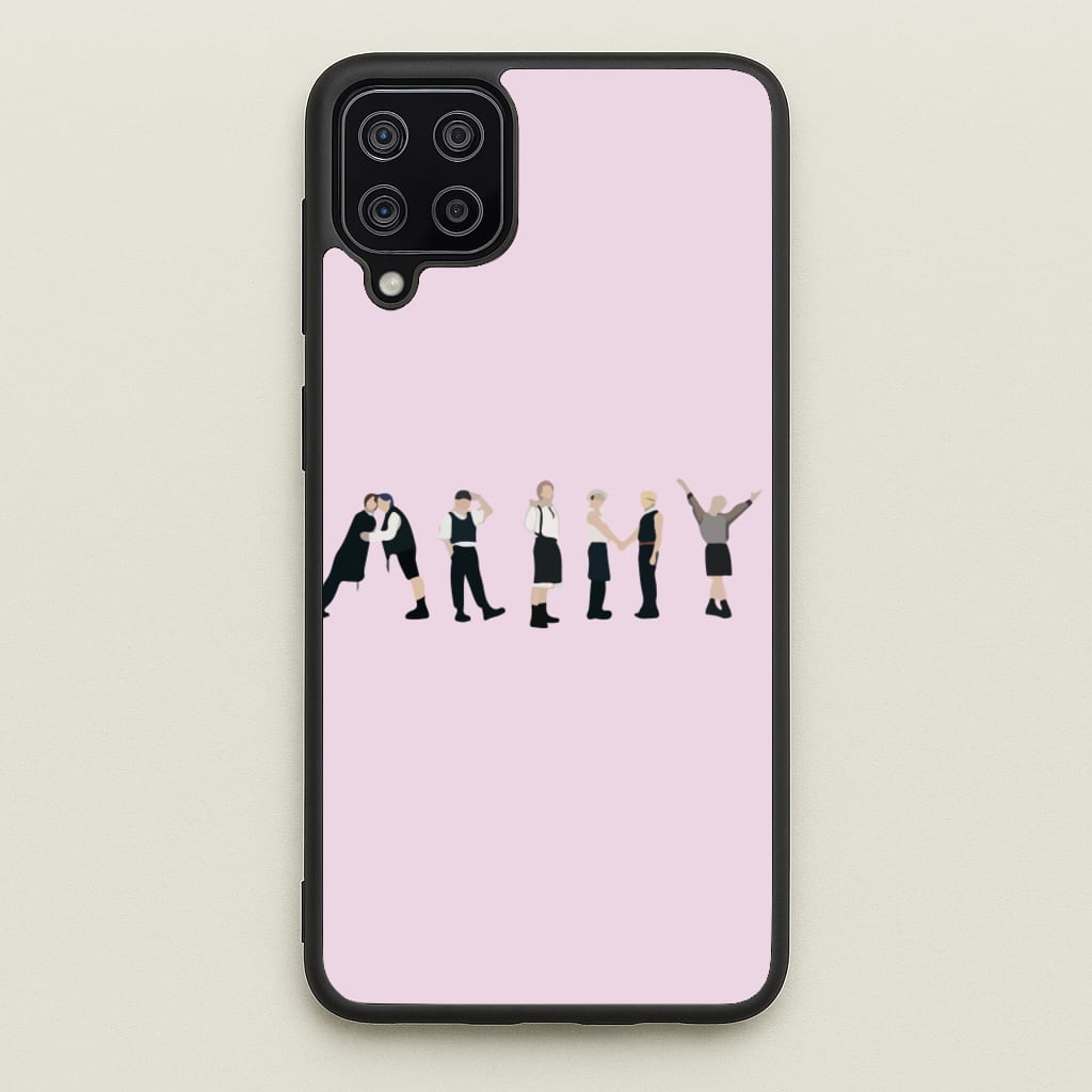K-Pop Band Army Members - BTS Phone Case for Galaxy A12