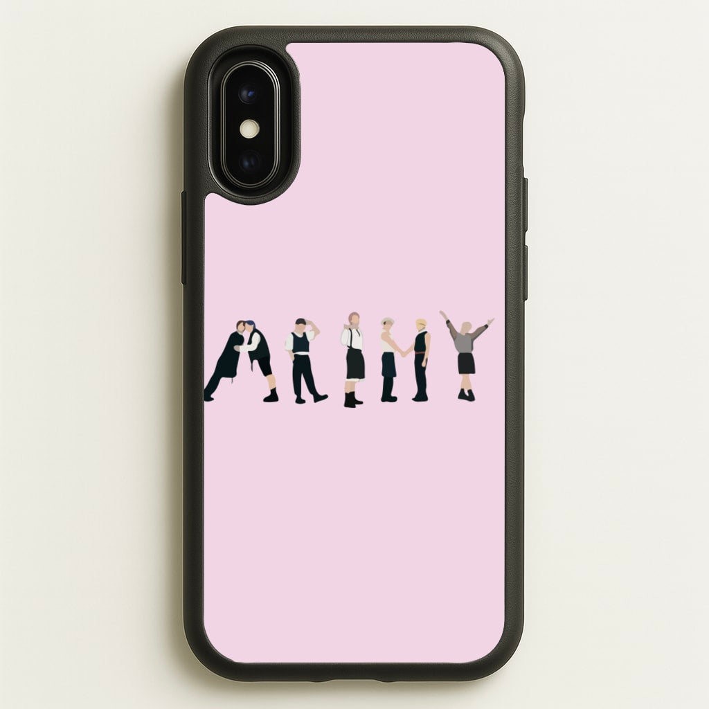 K-Pop Band Army Members - BTS Phone Case for iPhone X / XS