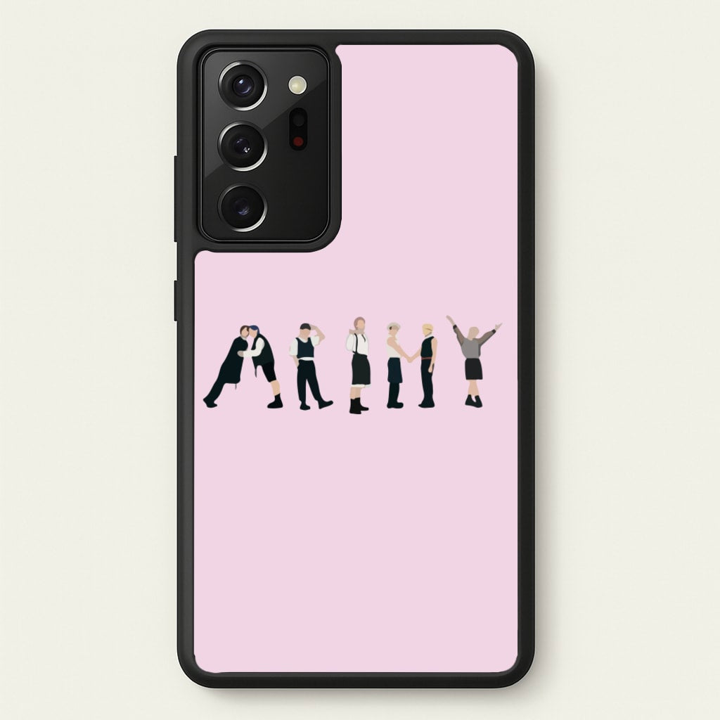 K-Pop Band Army Members - BTS Phone Case for Galaxy Note 20 Ultra