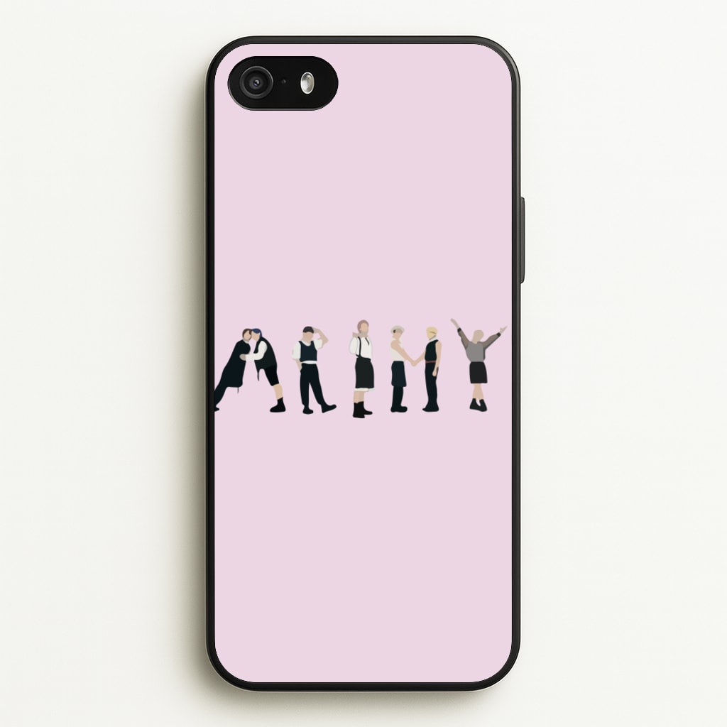 K-Pop Band Army Members - BTS Phone Case for iPhone 5 / 5s / SE 2016