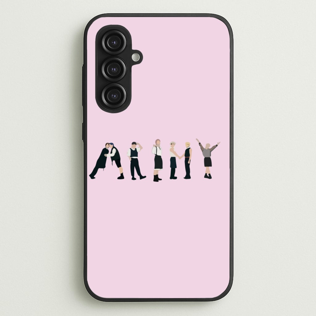 K-Pop Band Army Members - BTS Phone Case for Galaxy S23FE
