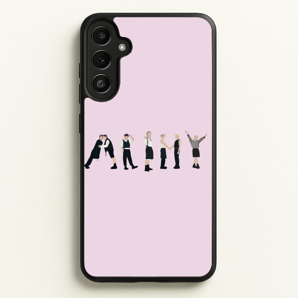 K-Pop Band Army Members - BTS Phone Case for Galaxy A34