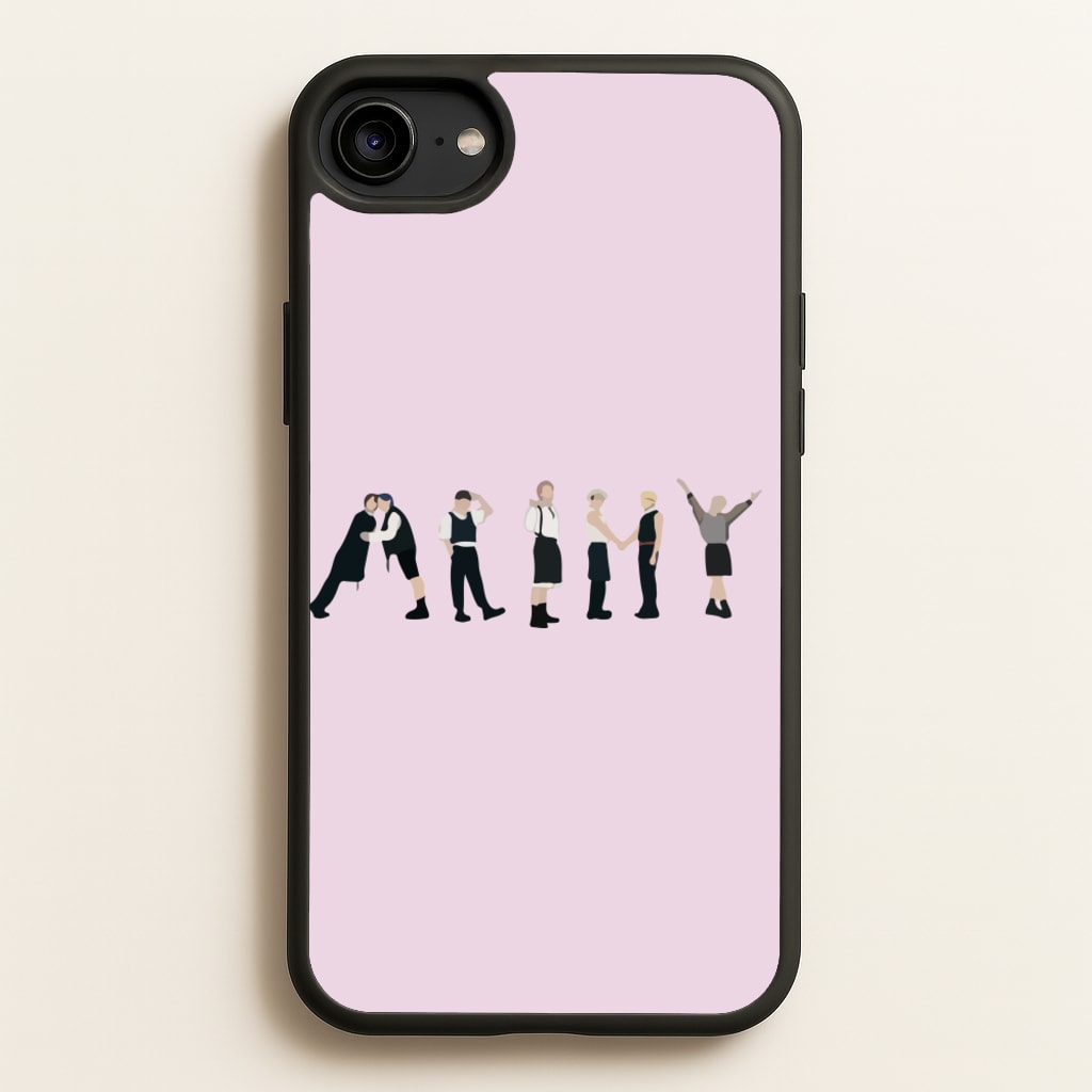 K-Pop Band Army Members - BTS Phone Case for iPhone 6 / 7 / 8 / SE