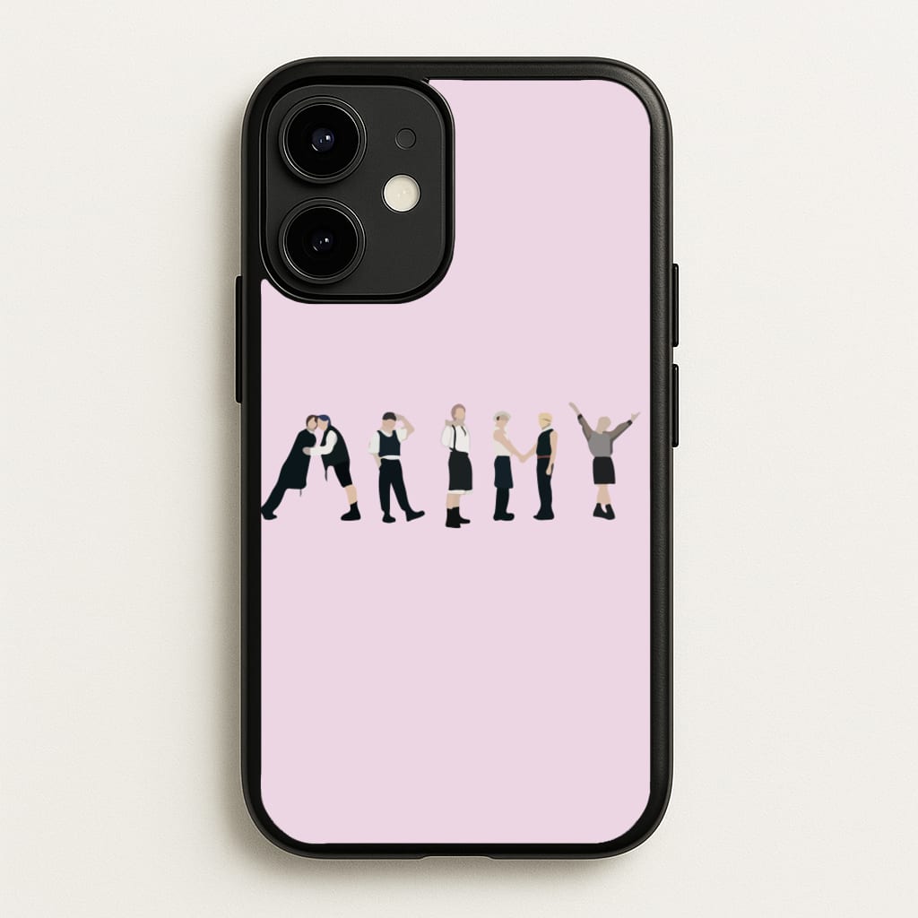 K-Pop Band Army Members - BTS Phone Case for iPhone 12 Mini