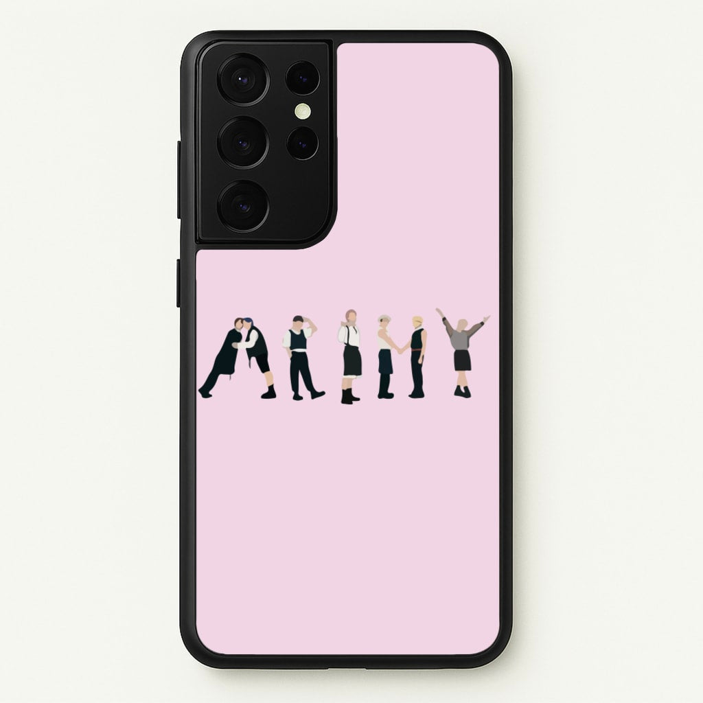 K-Pop Band Army Members - BTS Phone Case for Galaxy S21 Ultra