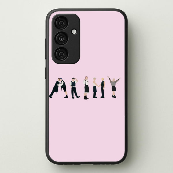 K-Pop Band Army Members - BTS Phone Case for Galaxy A55