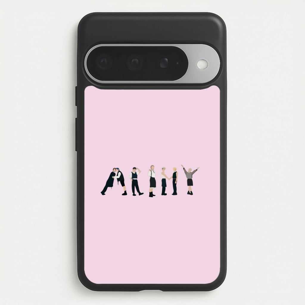 K-Pop Band Army Members Phone Case for Google Pixel 10 Pro XL