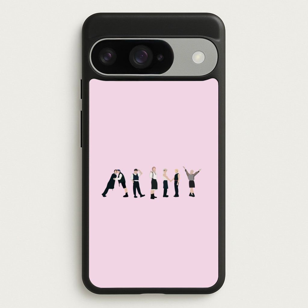 K-Pop Band Army Members Phone Case for Google Pixel 10 / 10 Pro