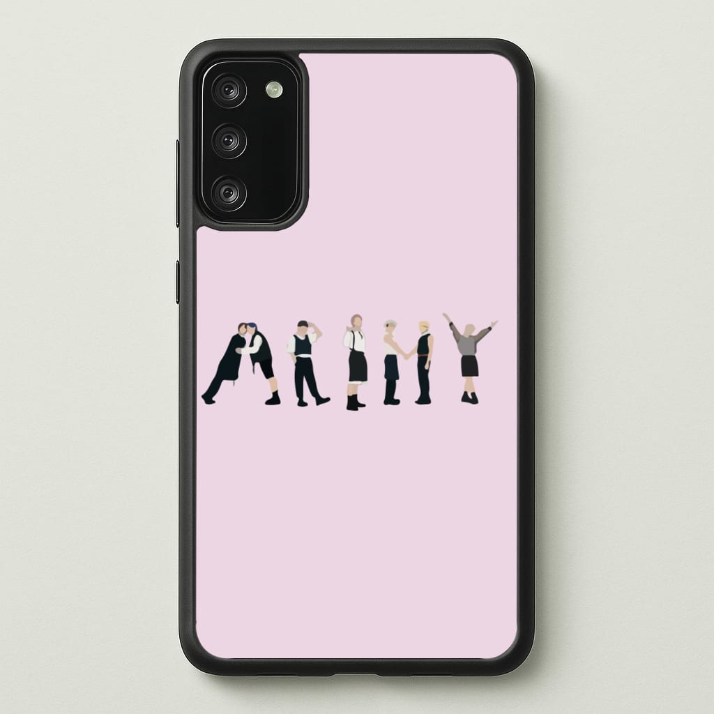 K-Pop Band Army Members - BTS Phone Case for Galaxy S20FE