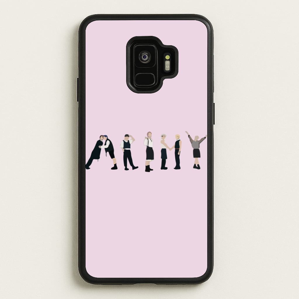 K-Pop Band Army Members - BTS Phone Case for Galaxy S9