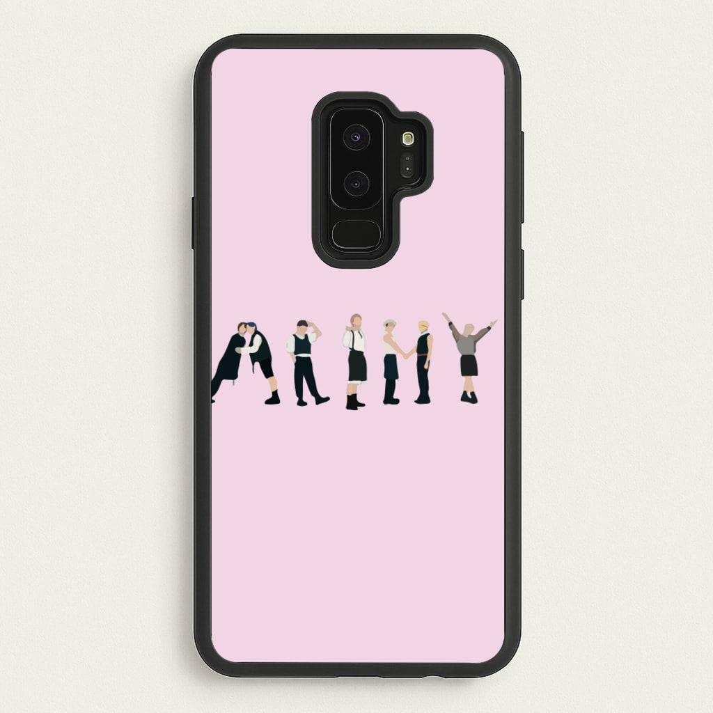 K-Pop Band Army Members - BTS Phone Case for Galaxy S9 Plus