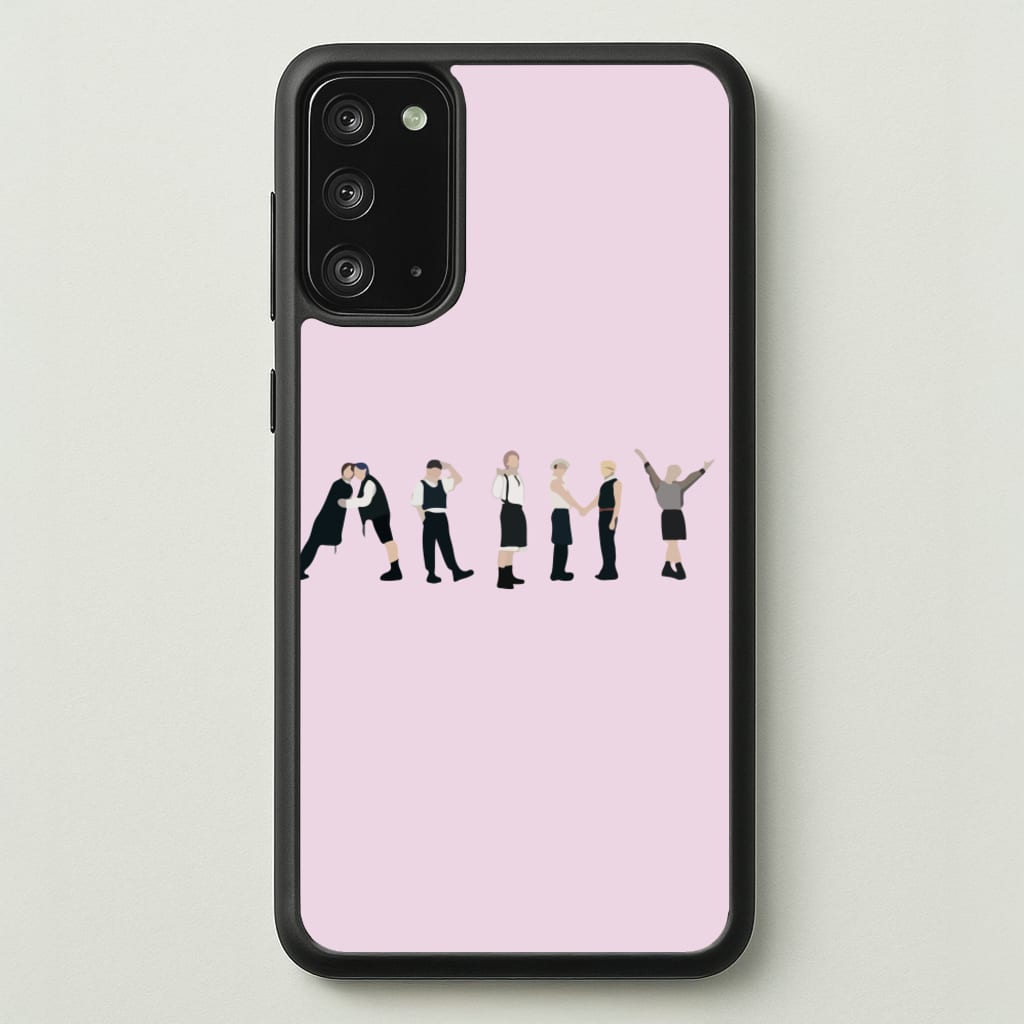 K-Pop Band Army Members  - BTS Phone Case for Galaxy Note 20