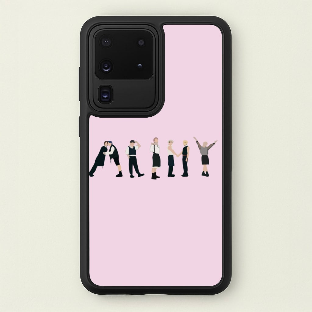K-Pop Band Army Members - BTS Phone Case for Galaxy S20 Ultra