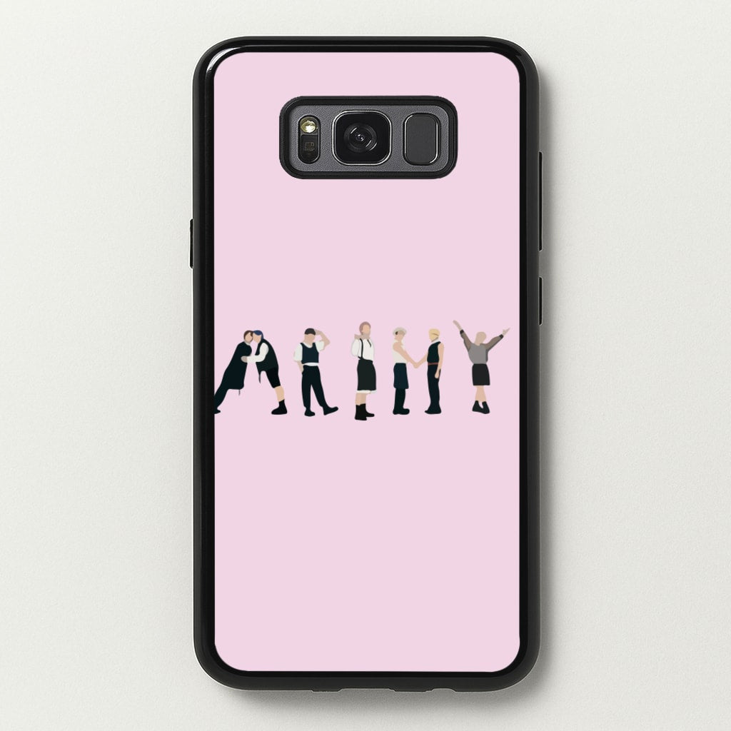 K-Pop Band Army Members - BTS Phone Case for Galaxy S8 Plus