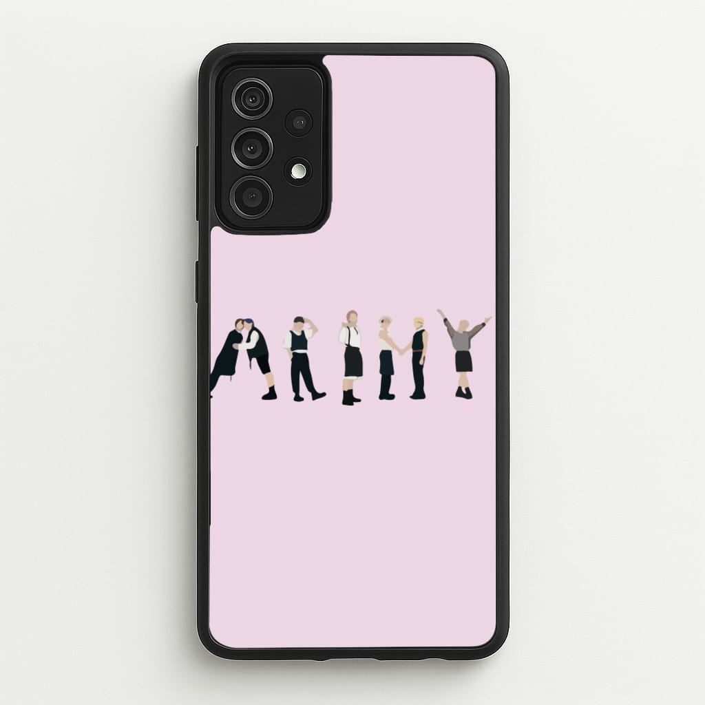 K-Pop Band Army Members - BTS Phone Case for Galaxy A52 / A52s