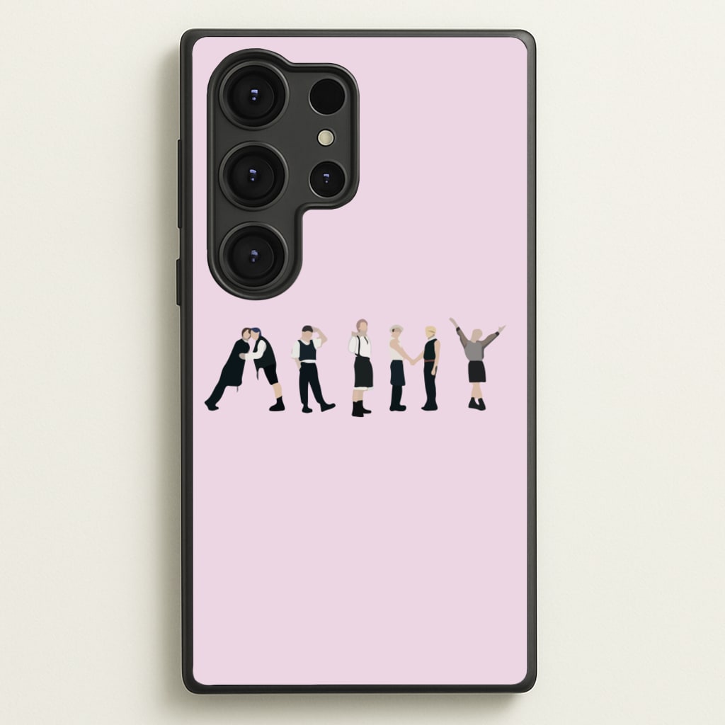 K-Pop Band Army Members - BTS Phone Case for Galaxy S25 Ultra