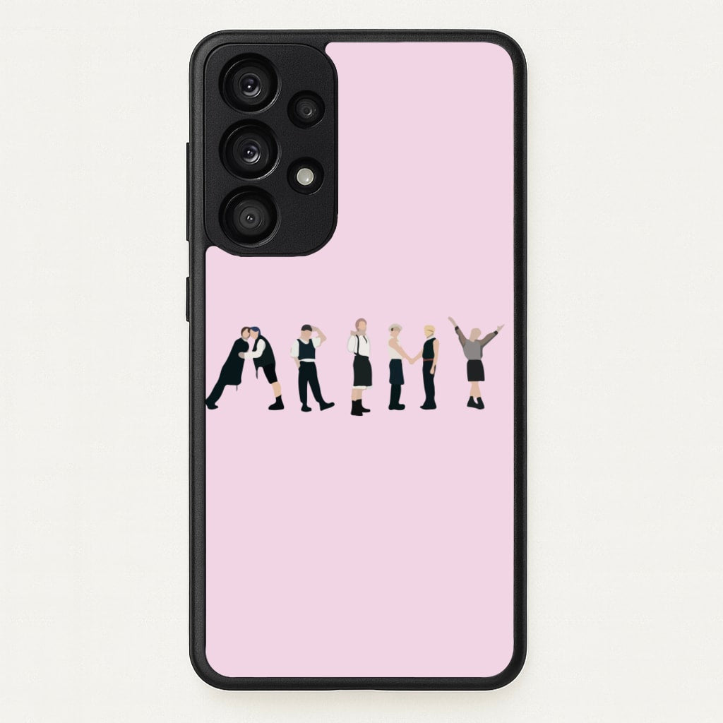 K-Pop Band Army Members - BTS Phone Case for Galaxy A53