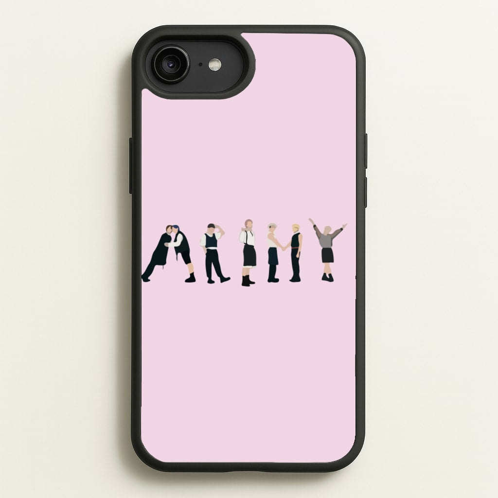 K-Pop Band Army Members - BTS Phone Case for iPhone 6 Plus / 7 Plus / 8 Plus