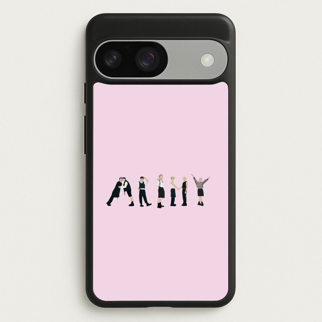 K-Pop Band Army Members - BTS Phone Case for Google Pixel 9 / 9 Pro