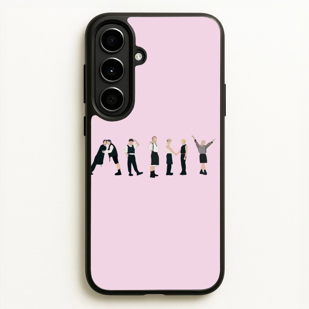 K-Pop Band Army Members - BTS Phone Case for Galaxy A56