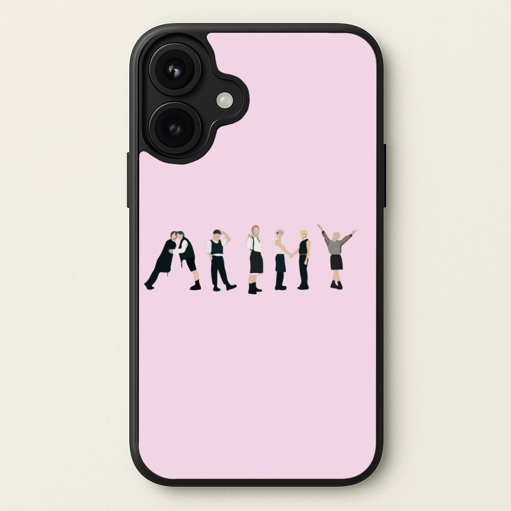 K-Pop Band Army Members Phone Case for iPhone 17