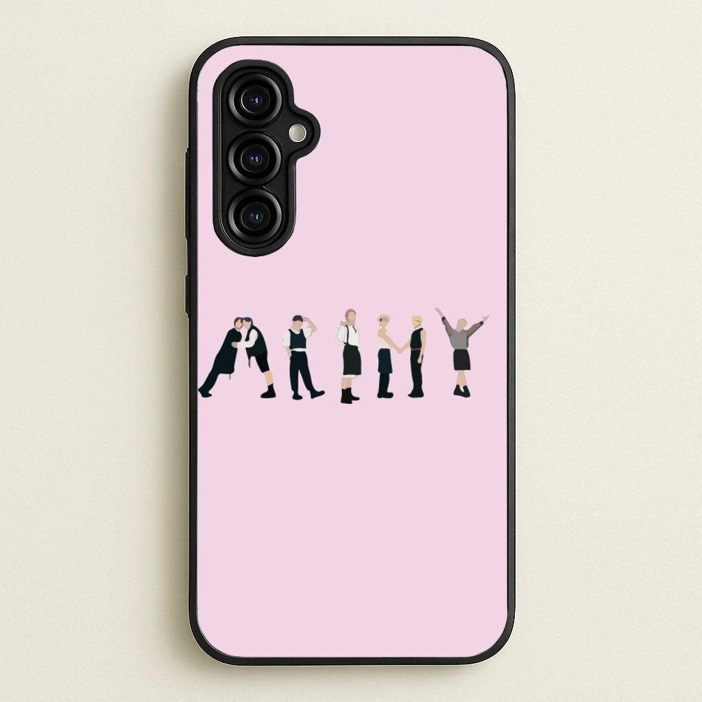 K-Pop Band Army Members - BTS Phone Case for Galaxy A54