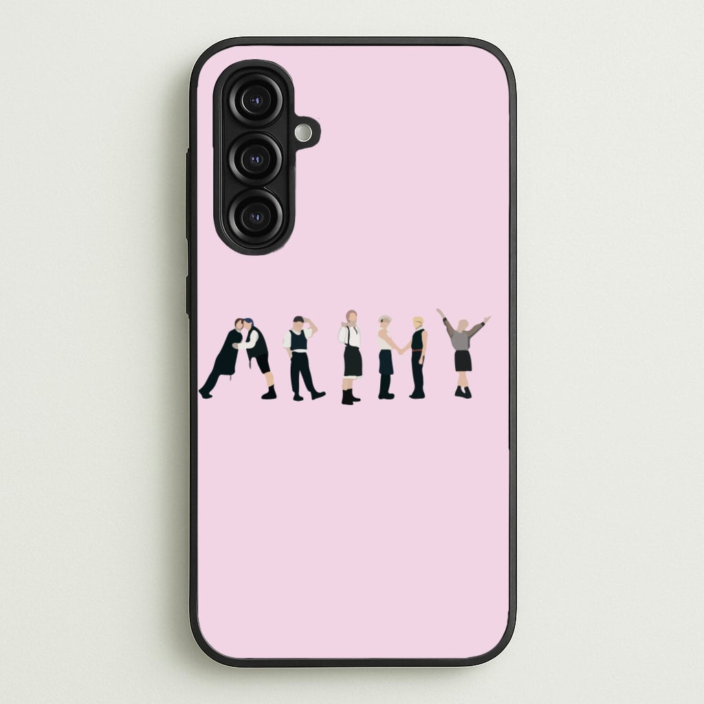 K-Pop Band Army Members - BTS Phone Case for Galaxy A16