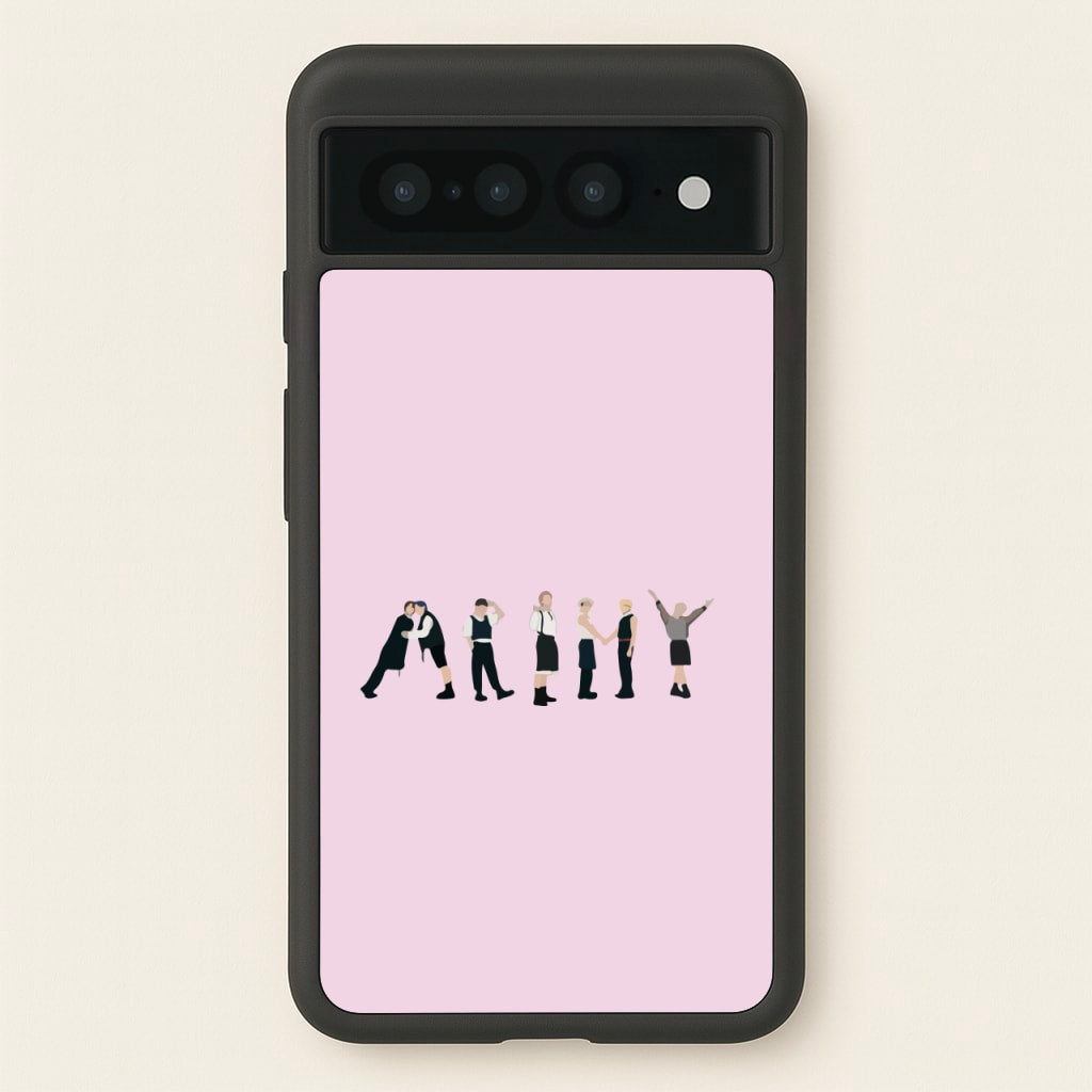 K-Pop Band Army Members - BTS Phone Case for Google Pixel 7 Pro