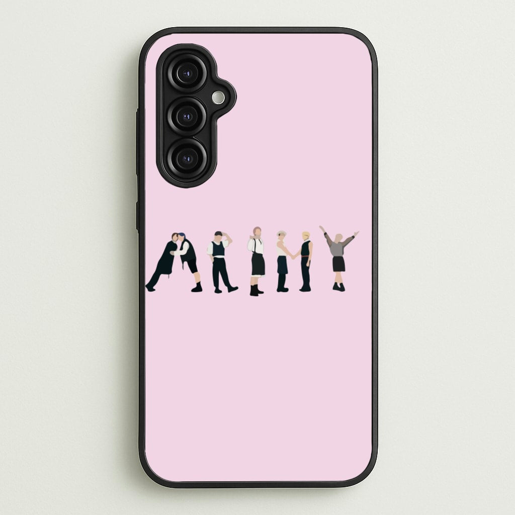 K-Pop Band Army Members  - BTS Phone Case for Galaxy A14