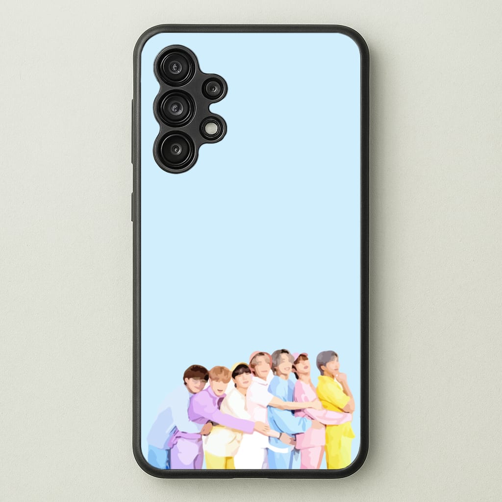 Colourful K-Pop Band Band - BTS Phone Case for Galaxy A13